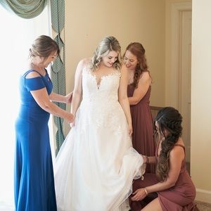 Justin Alexander Sweetheart wedding dress